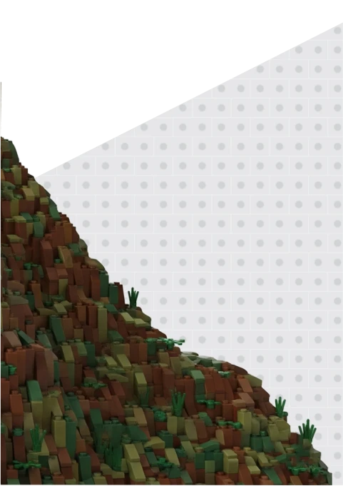 Parallax brick layer 4